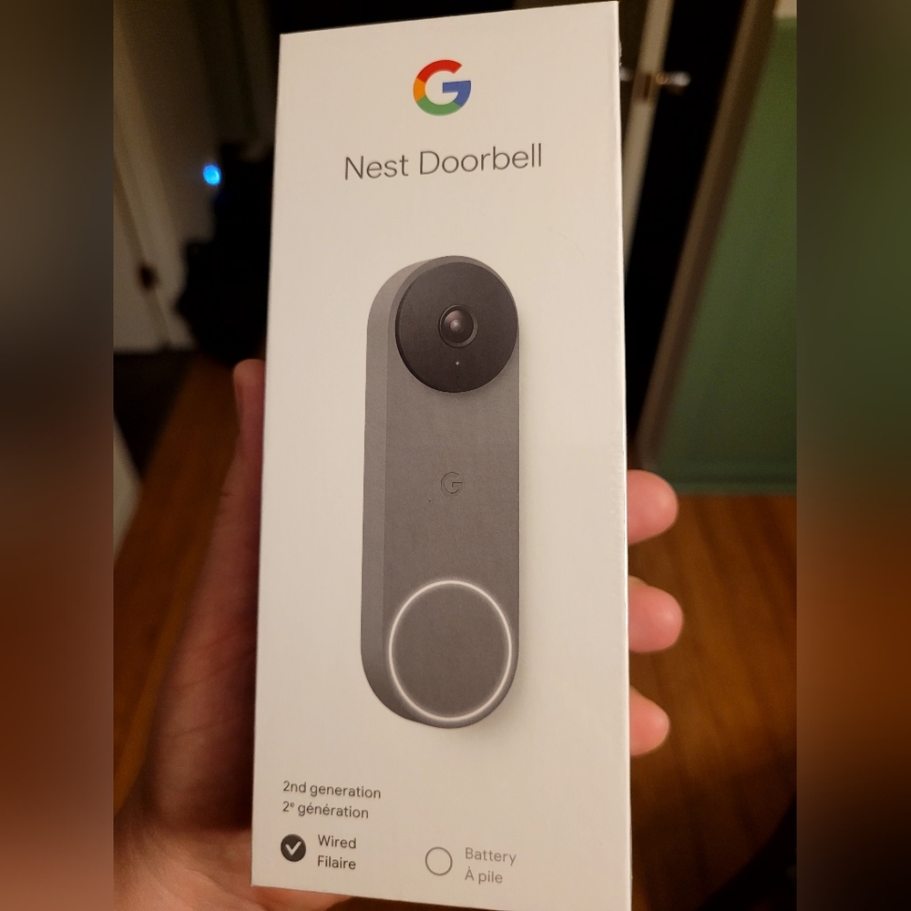 Google nest doorbell 2nd generation sceal